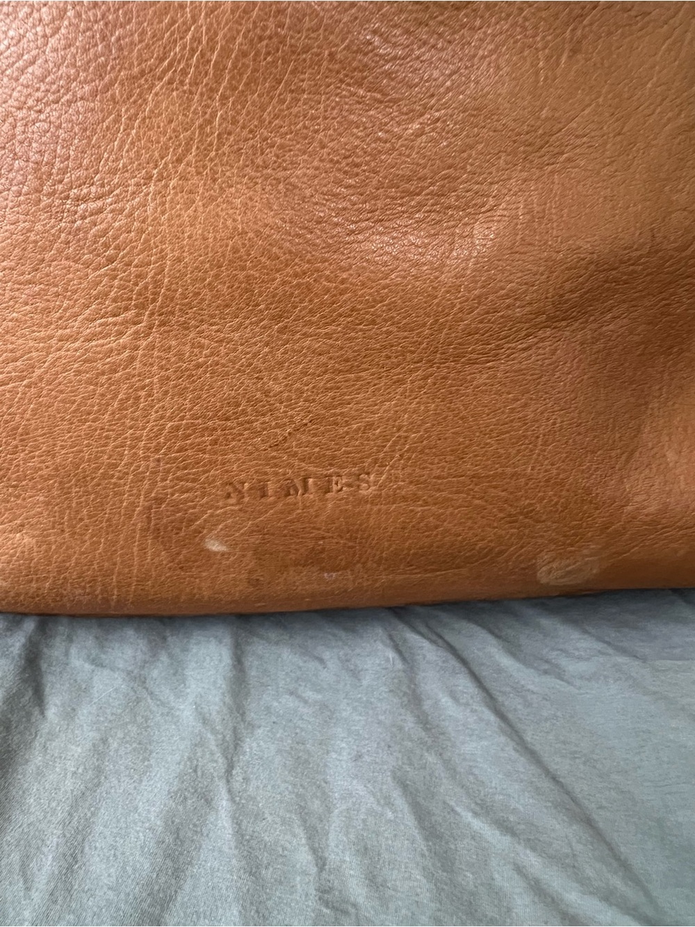 Large Leather Backpack - Picture 4 of 5